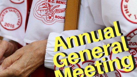 Notice of Meeting of the Members of BC Seniors Games Society